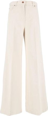 Aspesi Pantalone Mod. 0160 - Dames - Loose Fit Jeans - Wit - W26 - Jeans