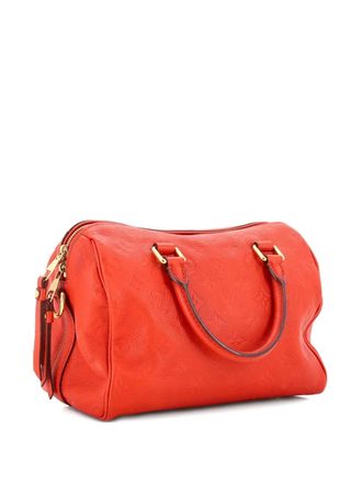 Louis Vuitton Speedy Bandouliere Bag Monogram Empreinte Leather 25 shoulder bag - Rood