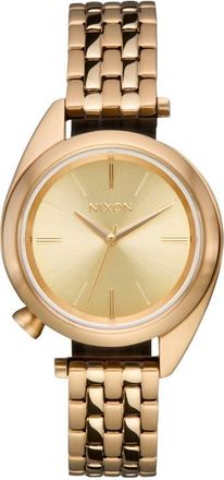 Nixon Eddy Bracelet Watch, 29mm in All Gold /Gold at Nordstrom