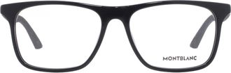 Montblanc Demo Square Mens Eyeglasses MB0359O 001 55
