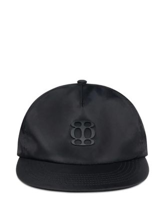 Rough. patch-emblem baseball cap - unisex - Polyester - One Size - Black