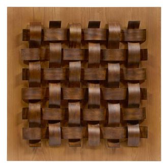Atmosphera Adorno De Pared Marc, 76 X 76 Cm, Marr&oacute;n - Atmosphera Cr&eacute;ateur DInt&eacute;rieur
