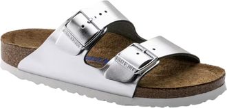 Birkenstock Womens Birkenstock Arizona BS Silver 1005960