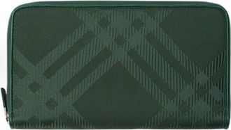 Burberry Vine Mens Coated Canvas Wallet