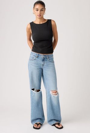 Levi's Jeans loose a vita bassa - Donna - 24X32 - Lavaggio medio / Shakey Ground