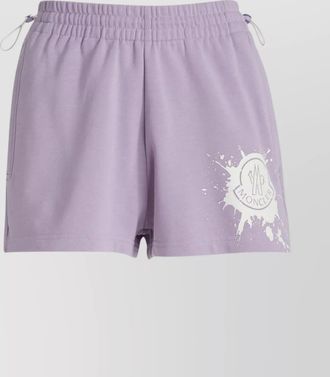 Moncler waistband drawstring pockets shorts