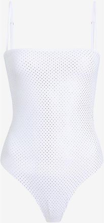 Commando Party Starter Straight Cami Bodysuit in Crystal Black at Nordstrom, Size X-Small