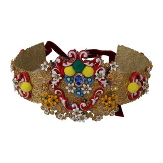 Dolce & Gabbana Donna, Accessori, Giallo, Taglia unica, new