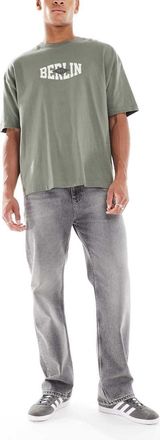 Tommy Jeans Otis - Jeans dritti regular fit grigio slavato