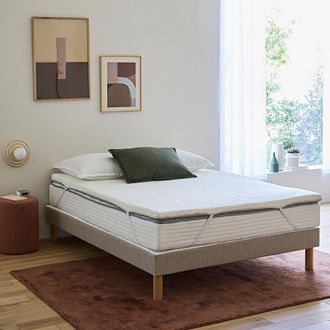 La Redoute Interieurs Wrap-around topdek matras met vormgeheugen