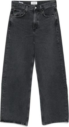 A Gold E Jeans, Dames, Zwart, W30, Katoen, Low Curve Jean