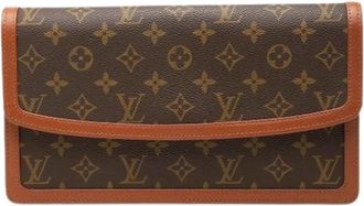 Louis Vuitton Pre-owned Pochette Dame - Dames - Vintage Clutch - Bruin - ONE Size - Vintage