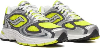 Saucony Saucony Grid Jazz 9 S70899-8 Sneaker Men Yellow Silver Lifestyle Shoes RHS7886