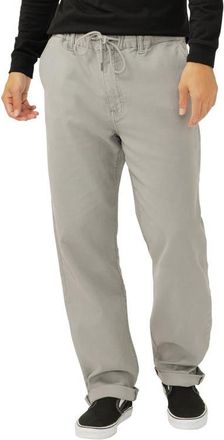 Silver Jeans Co Relaxed Drawstring Waist Knit Flex Jeans in Pebble Grey at Nordstrom, Size X-Large