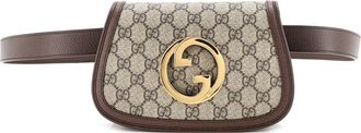 Gucci Brown Gg Coated Canvas Blondie Belt Bag (Authentic Pre-Loved)