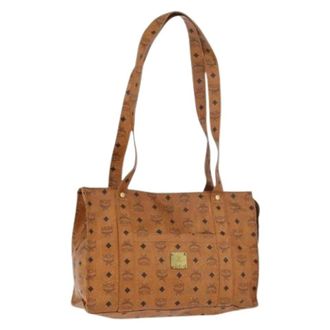 MCM Pre-owned Tote Bags, female, Brown, Size: ONE SIZE Pre-owned Tote Bag