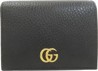 Gucci Black Leather Wallet (Bi-Fold) (Pre-Owned)