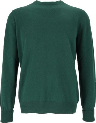 Ballantyne Girocollo - Knitwear - Hombre - Verde - XL