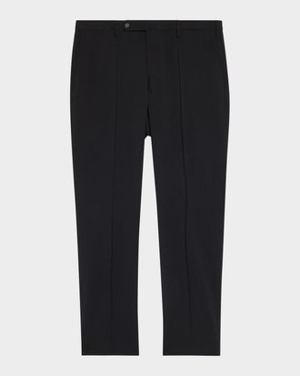 Incotex Men & apos;s Slim-Fit Tropical Wool Trousers