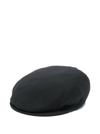 Giorgio Armani 1990s textured beret - Black
