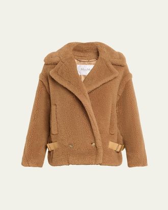 Max Mara Vanadio Camel Wool Overcoat