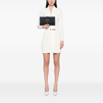 Saint Laurent Leren Clutch Iconisch Logo