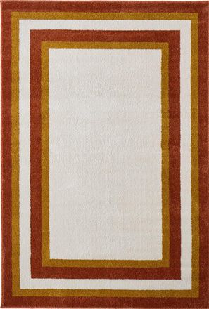 Nazar Rugs Alfombra de interior gr&aacute;fica a rayas 150x220 cm