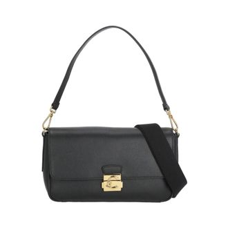 Coccinelle C-Me Lock Large - female - Coccinelle - Shoulder Bags - Black - ONE SIZE - Bags