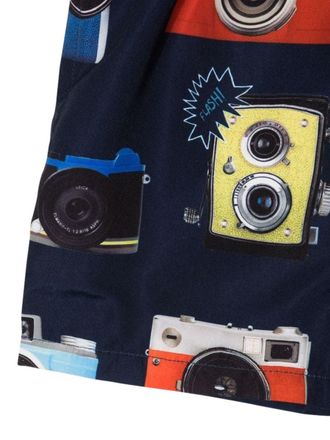 Paul Smith Quick-Drying Polyester Swim Shorts - Blue