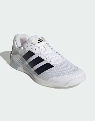 adidas Dropset 4 - Scarpe da allenamento bianche e nere-Bianco