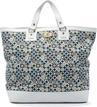 Celine Pre-owned Celine Printed Canvas Tote Ladies AXV9JMKMA1KRYRO3