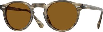 Oliver Peoples OV5217S Gregory Peck Sun 173553 Mens Sunglasses Green Size 47