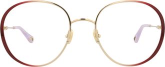 Chlo&eacute; Round-Frame Metal Optical Frames