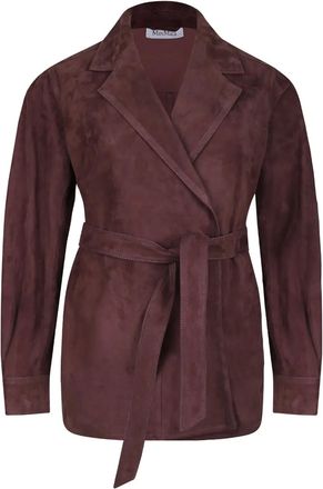 Max Mara Suède jack - Rood