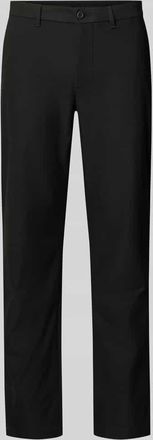 Tommy Hilfiger Straight Leg Hose aus atmungsaktivem Material Modell DENTON in Black, Gr&ouml;&szlig;e 31/32