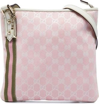 Gucci Pre-owned Gucci GG Canvas Web Jolicoeur Crossbody Ladies T1NR4I4CVDGJO3L4