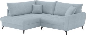 Mr. Couch Ecksofa »Blackburn II L-Form« Wahlweise mit Kaltschaumpolsterung bis 140 kg belastbar