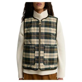 Barbour Gilet reversibile Nunwell - - Jackets - Donna - Verde - S