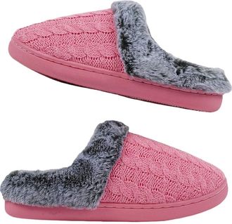 Generic Winter Slippers Womens for House [Warm Upgrade] Womens Warm Slippers Soft and Comfortable Warm Your Feet in Winter (Pink, 7)