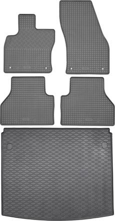 OEM Juego De Alfombrillas De Goma Para Coche Y Maletero Para Volkswagen Caddy Iv Kombican A Partir De Noviembre De 2020