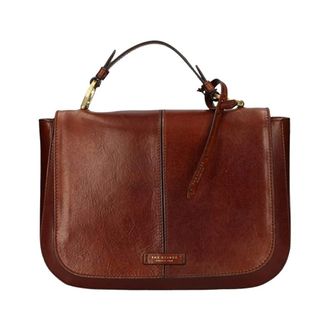 The Bridge Doppia Funzione Faentina A Mano - - Bags - Donna - Marrone - ONE SIZE