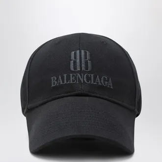 Balenciaga Nano BB black baseball cap