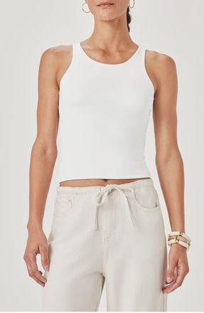 Splendid Amaya Scoop Neck Tank in White at Nordstrom, Size Medium
