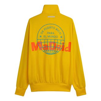 adidas x Bad Bunny DTmF Tour Merch Madrid Firebird Track Jacket Yellow LG9057