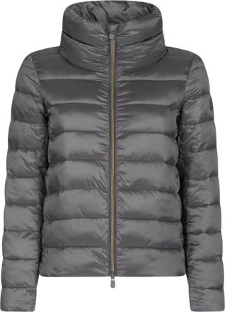 Save The Duck Iris Puffer Jacket in Mid Grey Women