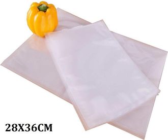 Trade Shop Trade Shop - 50 Sacchetti Buste Sottovuoto 28x36cm Per Conservazione Alimenti Cibi Frutta