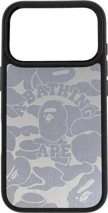 A Bathing Ape Phone Accessories, male, Gray, Size: ONE SIZE Solid Camo iPhone 17 Pro Case
