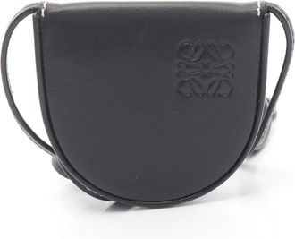 Loewe Black Leather Coin Purse/Coin Case (Pre-Owned)