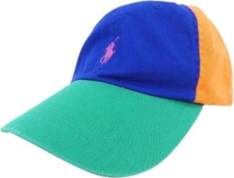 Ralph Lauren Pre-owned Accessories, male, Multicolor, Size: ONE SIZE Pre-owned Beams Cap