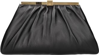 N&deg;21 Puffy Jeanne Nappa - Dames - Clutches - Zwart - ONE Size - Leer - Tassen